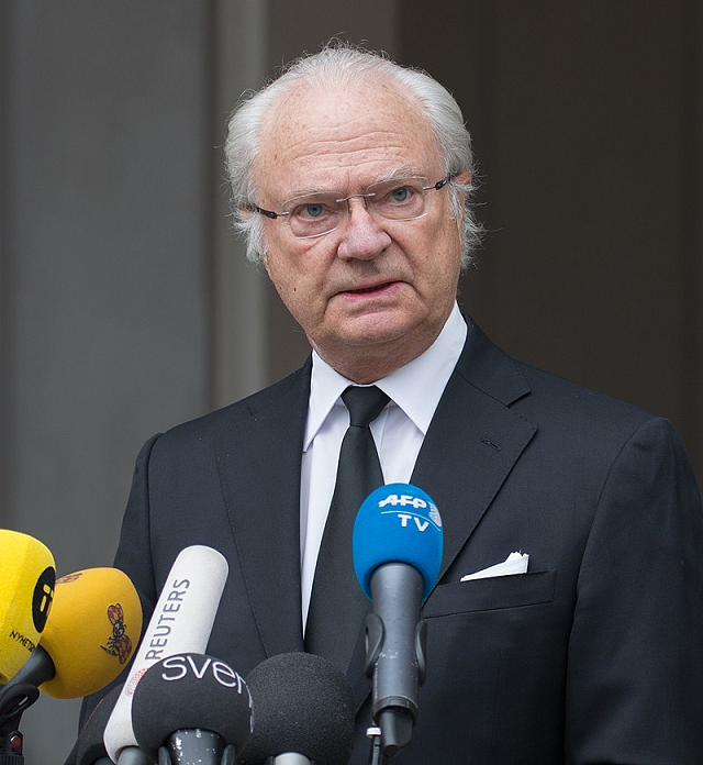 Charles XVI Gustave de Suède en avril 2017